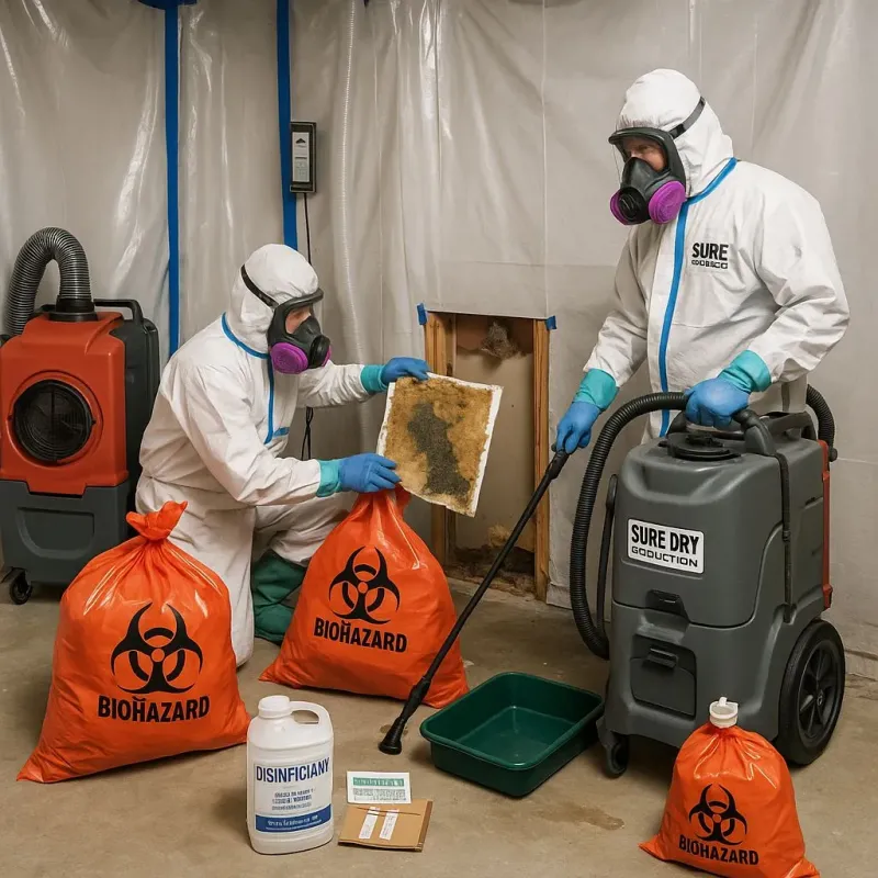 Contaminated Water Handling Protocols process in Riverside, OH