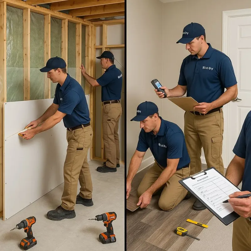 Repairs and Reconstruction process in Riverside, OH